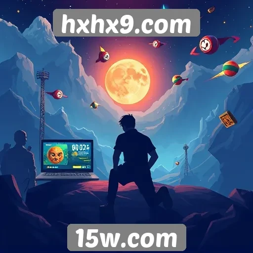 História do desenvolvimento do site de jogos hxhx9.com