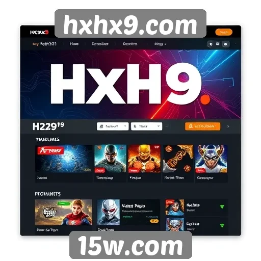 Interface do usuário do hxhx9.com e sua usabilidade
